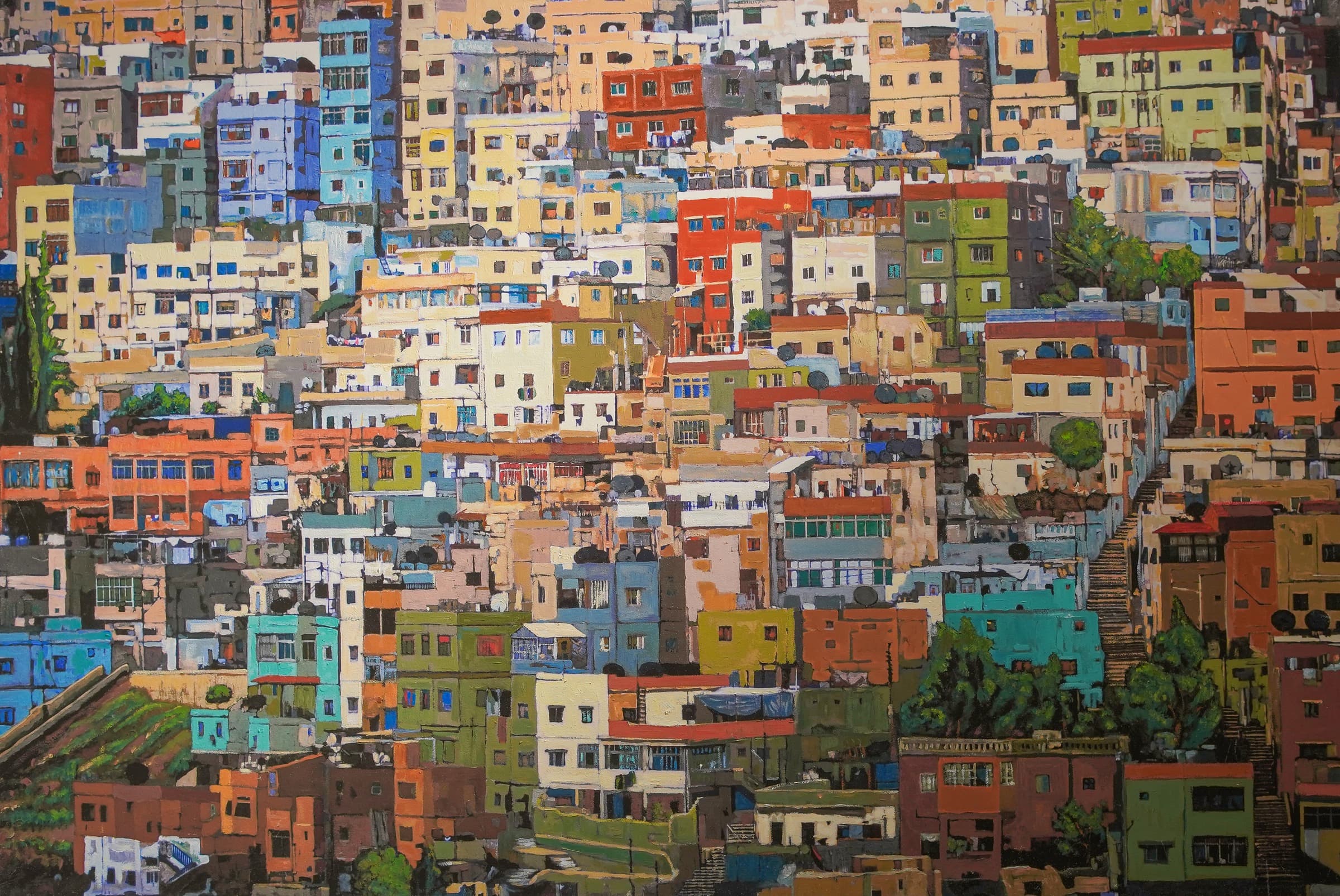 Tops of Ashrafiyeh Mountain