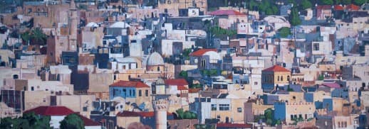 Old Town of Jerusalem, a Panoramic View