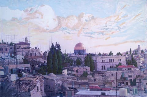 The Dome of the Rock and Its Surrounding Area