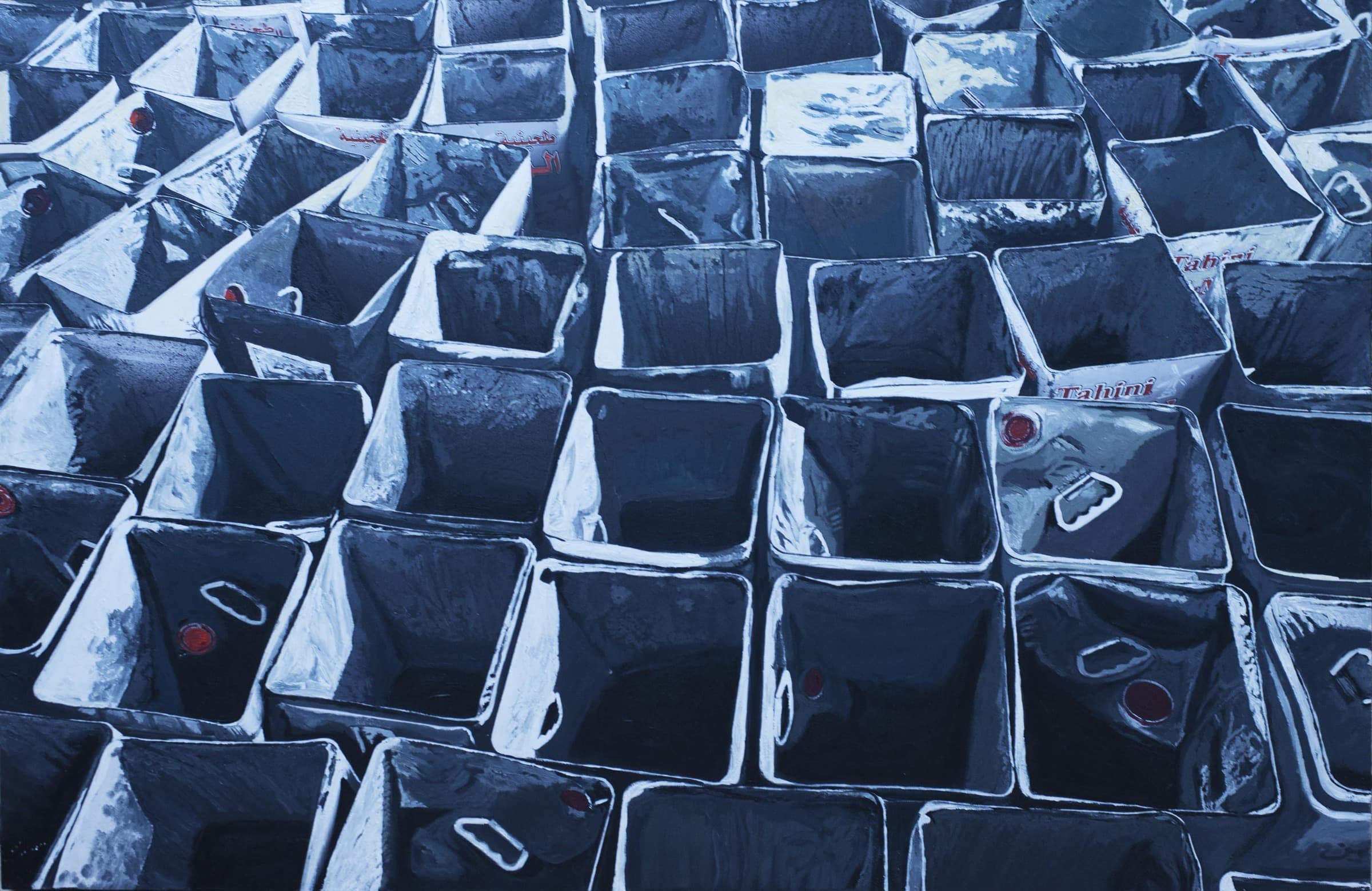 Empty Stack of Tins I