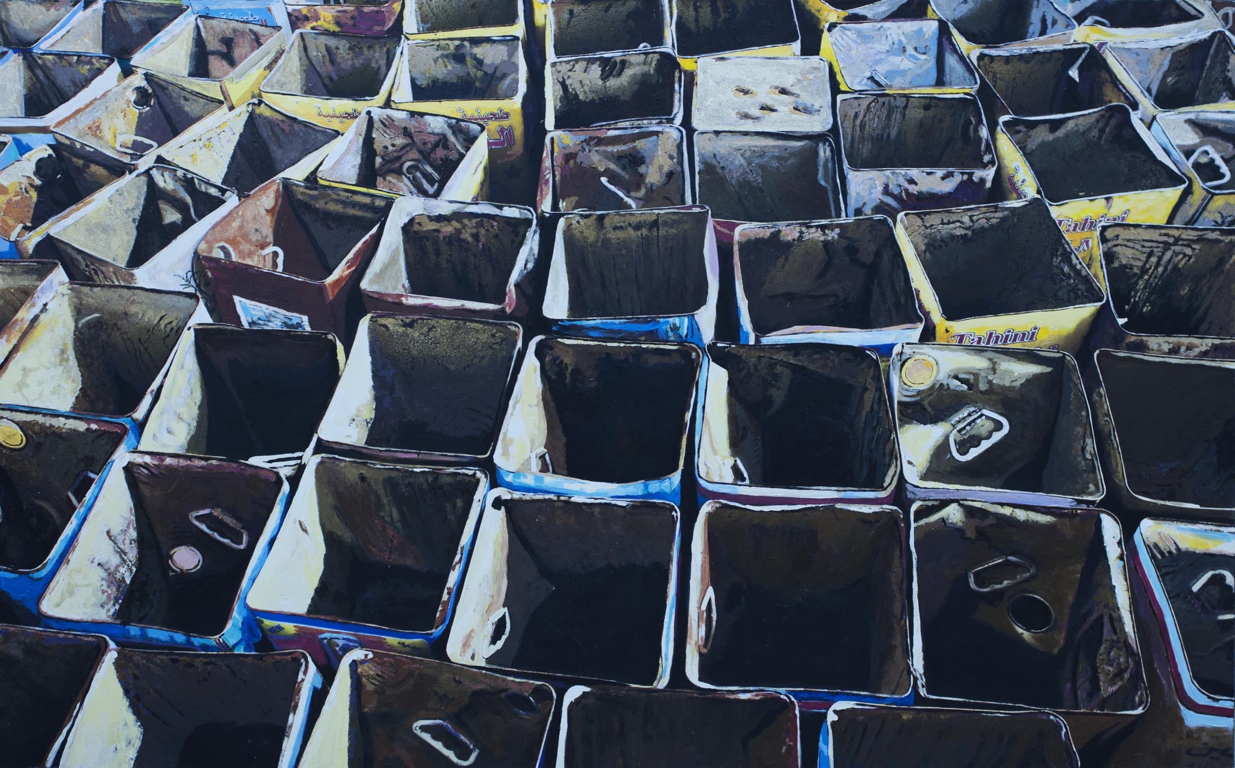 Empty Stack of Tins II