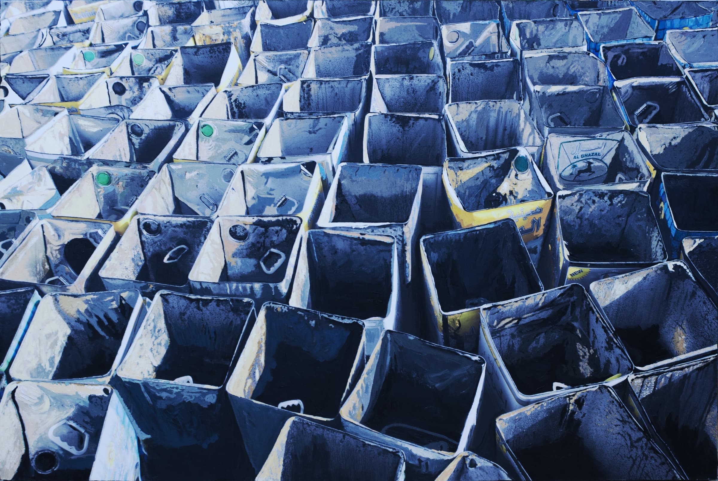 Empty Stack of Tins III
