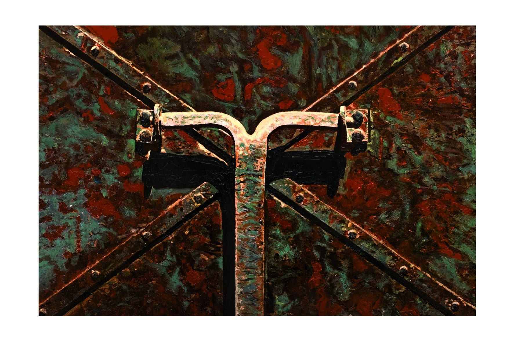 Details from an Ottoman Train Surface, Wadi Rum II